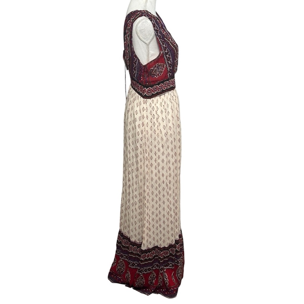 True Destiny Boutique Vintage Indian Bohemian Gauze Maxi Dress NWOT - Picture 5 of 10